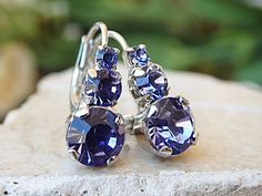 Tanzanite bridal earrings, Amethyst earrings, Purple drop earrings, Bridal shower gifts, Light purple and silver, Purple wedding Rebeka Jewelry is a brand of Jewelry designs with high quality materials. Each one of jewels is made out of a thinking process, taking into account each detail to the last. In each one of my jewels you will feel the love our put into and the love for our profession. Details of item: Metal: silver Gemstone: crystals swarovski Length:15 mm The earrings will be packed in Purple Crystal Earrings For Wedding, Elegant Lavender Crystal Earrings For Wedding, Lavender Crystal Earrings For Wedding, Elegant Nickel-free Lavender Earrings, Elegant Lavender Nickel-free Earrings, Hypoallergenic Purple Jewelry For Wedding, Purple Hypoallergenic Jewelry For Weddings, Purple Drop Bridal Earrings As Gift, Purple Teardrop Crystal Earrings For Wedding