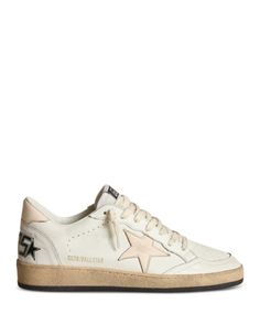 Golden Goose Women's Ballstar Almond Toe Sneakers Good Goose Shoes, Preppy Shoes, Shoe Shine, Golden Goose Sneakers, Swaggy Outfits, Png Vector, Salmon Pink, Dream Shoes, Sneakers Online