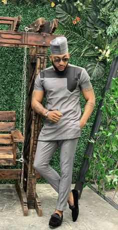 Buy online African Men Clothing 2 pieces set - Afrikrea Shweshwe Shirts For Men, African Dresses Men