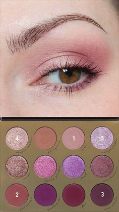 Light mauve and purple eyeshadow look using the ColourPop Enchanted Palette. Fairy Well, Mauve Eyeshadow, Purple Eyeshadow Looks, Mauve Makeup, Colourpop Palette, Light Purple Dress, Purple Palette, Light Mauve, Purple Makeup