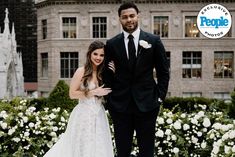 Carolina Panthers tight end Tommy Tremble got married to Hope Madison DeShazer at 620 Loft & Garden in New York on Nov. 14. 'We wanted to create a garden party experience for our guests while letting them enjoy breathtaking New York City views on the rooftop!' the bride tells PEOPLE.