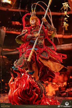 Handsome Monkey King, Chinese Mythology, Fantasy Creatures Art, Goddess Art, Monkey King