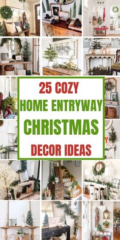 Make a festive first impression with Christmas Home Entryway Decor Ideas! 🎄✨ Adorn your door with a welcoming wreath, and add cozy touches like a festive runner and candles. Place stockings, garlands, or poinsettias to create a warm, holiday atmosphere from the moment you step inside! 🌟💫 #ChristmasEntryway #HolidayWelcome #FestiveDecor How To Make Your