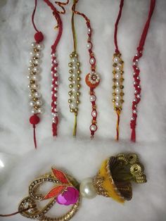 Rakhi for rakshabandhan  Material used: 1. Beads, stones  2. Thread * Can be customised *Keep away from water and dirt Handmade Rakhi, Braided Bracelets, Fern, Favorite Jewelry, Beauty Book, Jewelry Bracelets, Braids, Etsy Accessories, Thread