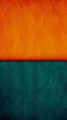 an orange and teal background with two horizontal lines in the center, on top of each other