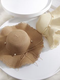 SkuCY-!80886MaterialStraw StyleSun-protection FeatureBreathable , Beaded , Solid Color OccasionVacation , Beach , Vintage SeasonsSpring , Summer , Autumn , Winter TypeSun Hat ColorPINK,BEIGE,KHAKI,MILK WHITESizeFREE SIZE Packing specification: 70 diameter 0.5kg Please consult the size chart we provide for this item's measurements to help you decide which size to buy.Please note: There may be 1-3cm differ due to manual measurement.CMINCHHat CircumferenceFREE SIZE58 White Woven Straw Hat For Beach Season, White Woven Sun Hat For Summer, Beige Straw Hat For Summer Pool, Beige Straw Hat For Pool And Summer, Beige Straw Hat For Summer Pool Time, White Beachwear Sun Hat For Spring, White Beachwear Sun Hat, White Beachwear Hats For Summer, Adjustable Beige Straw Hat For Beachwear