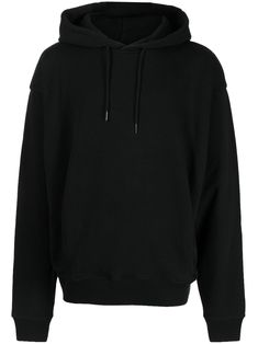 logo-print hoodie from MARTINE ROSE featuring black, cotton, logo print to the rear, drawstring hood, drop shoulder, long sleeves and straight hem. Martine Rose, Oversized Hoodie, Cotton Logo, Print Hoodie, Oversize Hoodie, Hoodie Print, Logo Print, Black Hoodie, Drop Shoulder