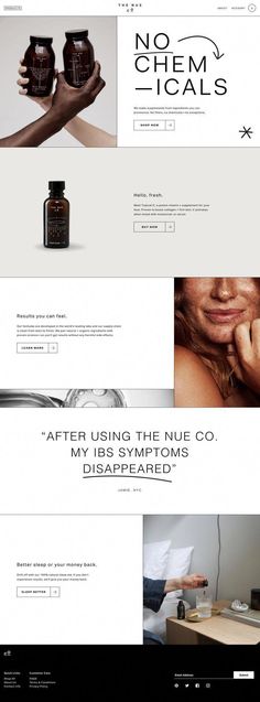 the website is designed to look like it could be used for cosmetic purposes