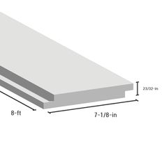 an image of a white surface with measurements