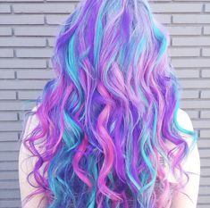 Exotic Hair Color, Mermaid Hair Color, Vivid Hair Color, Hair Color Unique, Hair Color Crazy, Hair Color Pastel