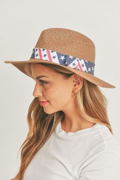 American Flag Sun Hat Shield yourself from the sun's harmful rays with this high-quality, durable American Flag Sun Hat. This stylish and patriotic sun hat not only protects you from the sun, but it also allows for maximum ventilation to keep you cool and comfortable. With its lightweight and breathable design, you can wear this hat all day long without feeling weighed down. But the benefits don't stop there. Made with premium materials, this American Flag Sun Hat is built to last and withstand Rose Leggings, Straw Sun Hat, Denim Short Dresses, 4th Of July Celebration, Beach Sunglasses, Poncho Tops, Winter Tops, Denim Leggings, Swimwear Outfit