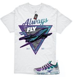 Custom Tees made to match your sneakers! The perfect shirts for matching your shoes with your outfit. This t-shirt is made to go with the Air Max Vapormax Plus Grape Fierce Purple White. Shipping: * Items ship within 1-3 business days. * Tracking information included! * Please verify your shipping address is 100% accurate during checkout. The unisex heavy cotton tee is the basic staple of any wardrobe. It is the foundation upon which casual fashion grows. All it needs is a personalized design to Air Max Vapormax Plus, Sneaker Match Tees, Custom Tees, Perfect Shirt, Shirt Price, Heavy Cotton, Air Max, Cotton Tee, Favorite Outfit