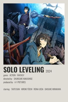 the poster for solo leveling