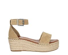 Michael by Michael Shannon Bridgette Women s Wedge Sandal Stay on-trend in the Bridgette women s wedge Sandal from Michael by Michael Shannon. With a suede upper featuring a woven espadrille midsole for style, this Sandal looks fantastic with jeans, a dress or skirt. The footbed soothes your foot, while the wedge heel offers a Flat tering lift. Suede upper Ankle buckle strapLightly Padded footbedEspadrille midsole2 1/2 wedge heel Trendy Suede Wedge Sandals For Summer, Casual Suede Platform Wedge Sandals, Beige Suede Wedge Sandals, Spring Suede Wedge Sandals, Beige Suede Wedge Sandals With Ankle Strap, Michael Shannon, Rack Room, Rack Room Shoes, Wedge Sandal