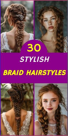 Unleash your inner hairstylist with 30 mesmerizing braid hairstyles. From edgy side braids to graceful milkmaid braids, there's a style for every personality. Learn how to create stunning braided looks for short, medium, and long hair. Discover the secrets to achieving flawless braids that last all day and night. Braided Long Hair, Meet Hairstyles, Maiden Braid, Hairstyles For Beginners, Easy Braid Hairstyles, Gymnastics Meet, Witchy Hair, Braid Extensions, Long And Short Hair