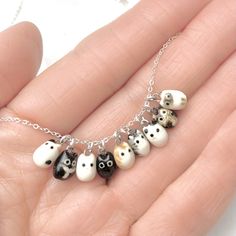 This Charm Necklaces item by ChikoCraft has 16651 favorites from Etsy shoppers. Ships from United States. Listed on Jan 19, 2024 قلادات متدلية, Anak Haiwan, Gelang Manik-manik, Tiny Cats, Tanah Liat, Cat Mom Gifts, Gelang Manik, Animale Rare, Seni Origami