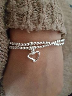 Hey, I found this really awesome Etsy listing at https://www.etsy.com/listing/572978787/heart-bracelet-heart-charm-heart-pendant Silver Heart Beaded Bracelets For Everyday, Everyday Silver Heart Beaded Bracelets, Silver Heart-shaped Dainty Beaded Bracelets, Dainty Silver Heart Beaded Bracelets, Everyday Silver Heart Beaded Bracelet, Dainty Silver Heart-shaped Beaded Bracelets, Dainty Silver Beaded Bracelets With Heart Charm, Sterling Silver Beaded Bracelet With Heart Charm, Valentine's Day Silver Beaded Bracelets With Round Beads