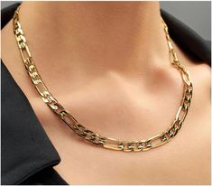 Shipment Service:     We have quick delivery service Product Quality:         We produce absolutely stunning quality products and we take care each part of the                                        design very carefully. Customer gets the value for money products from us. Shipping Box:             We always keep the product safe in Polybag and a beautiful outer box for our                                        valued customers Prices:                          We always keep our product prices Gold Figaro Chain, Figaro Necklace, Figaro Chains, Figaro Chain, Yellow Gold Chain, Real Gold, Chain Styles, Gold Chain, Chains Necklace