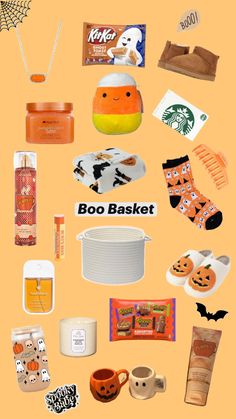 #BooBasket#Halloween#Fall#GiftIdeas Bestie Basket, Fall Basket Ideas, Girlfriend Ideas, Bag Gift Ideas