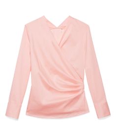 This top is an Oprah fave! Classy Closets, Pink Top, Inspiration Style, Wrap Top, Pink Tops, Fashion Advice