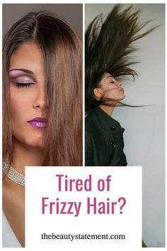 If you are tired of frizzy hair these 3 habits to reduce hair frizz are for you. Having a bad hair day can make you feel like your overall day will be a bad one. Fizzy Hair, Natural Dry Shampoo, Glamorous Hair, Frizzy Hair, Short Hair Haircuts, Bad Hair Day