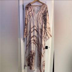 This Was Purchased On A Website That Did Not Have The Tag On It But Is Listed As A Xl-Xxl Beautiful Dress That Can Be Worn Out Or As A Coverup On The Beach. Open To All Reasonable Offers Beautiful Dress, Boho Dress, Beautiful Dresses, The Beach, Cover Up, Maxi Dress, Womens Dresses, Cream, Women Shopping