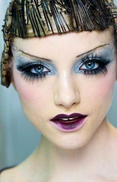 Christian Dior Runway, Theatrical Makeup, Runway Makeup, Dior Makeup