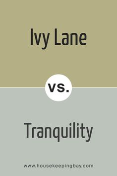 BM Ivy Lane 523 vs. AF-490 Tranquility Create Space, Muted Colors, Blue Gray, Paint