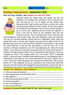 reading worksheet for children to learn how to read and understand the text in this book