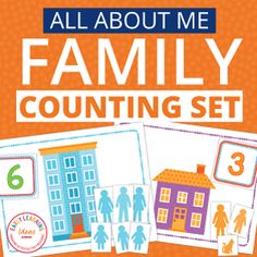 all about me family counting set