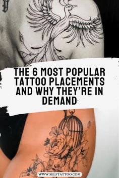 the 6 most popular tattoo placements and why they're in demand cover art