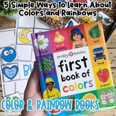 the first book of color and rainbow books for kids