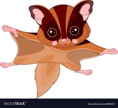 a cute little animal with big eyes hanging upside down on its back and looking at the camera