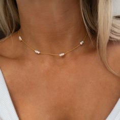 Adjustable Dainty Pearl Drop Necklace, Dainty Adjustable Pearl Drop Necklace, Adjustable Pearl Necklace With Delicate Chain, Dainty Pearl Choker Necklace With Adjustable Chain, Pearl Choker With Adjustable Chain For Gift, Dainty Adjustable Pearl Chain Choker, Adjustable Delicate Chain Pearl Necklace As Gift, Gift Pearl Choker Necklace With Adjustable Chain, Two Necklaces