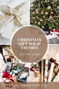 christmas gift wrap themes to get the look