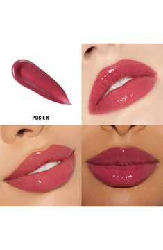 What it is: A lip gloss that offers multidimensional shine and color. What it does: It glides on easily and leaves lips looking luminous and glossy without any stickiness. How to use: Apply directly onto your lips. Wear alone or over lipstick. 0.11 oz. Paraben-free; sulfate-free; gluten-free Cruelty-free Vegan Made in the USA Indian Lip Gloss, Kiko Gloss, Glossy Lips Makeup, Lips Inspiration, Gluten Free Brands, Face Pics, Glam Bride, Candy Lips, High Shine Lip Gloss