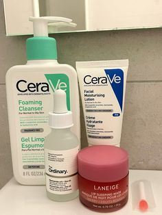 Oily Skin Care Routine Cerave, Skin Care Ordinary Routine, Skin Care Simple, Ordinary Products, Skincare Ordinary, Cerave Skincare Routine Combination Skin, Ordinary Skincare Routine, Night Skin Care, Cerave Skincare Routine Morning And Night