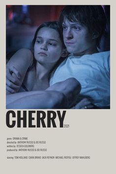 the movie poster for cherry starring actors in bed