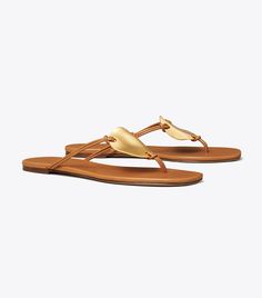 Patos Flat Sandal: Women's Designer Sandals | Tory Burch St Pierre And Miquelon, Dresses Designer, Shop For Women, Footwear Design Women, Designer Sandals, St Kitts And Nevis, Handbag Shoes, Swim Accessories, Thong Sandals