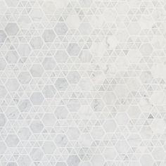 an abstract white marble background with hexagonal shapes