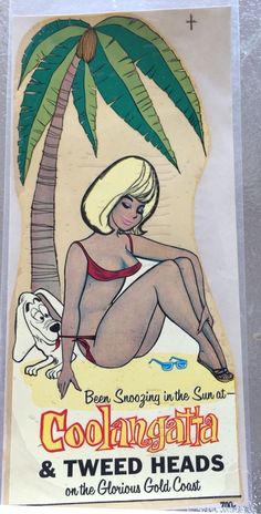 coolangatta Retro Signs, Monk Seal, Tiki Lounge, Vintage Packaging, Retro Sign, Commercial Art, Ad Art