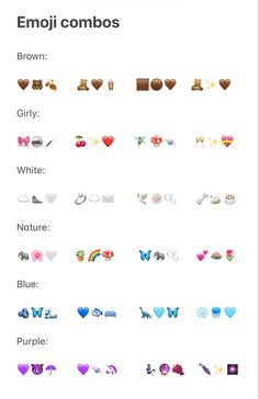 the emoj icons are displayed in different colors and shapes, including hearts, flowers, butterflies