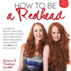 WORLD'S 1ST BEAUTY BOOK FOR REDHEADS The Essential Guide to Becoming Your Most Radiant, Redheaded You Written by sisters, co-founders of HowtobeaRedhead.com + starters of the Red Hair Revolution, Adrienne & Stephanie Vendetti. How to be a Redhead is packed full of all the inspiration and advice a redhead could ever want. With this must-have book, you’ll learn to rock your red head with confidence, grace and glowing beauty. Celebrity commentary from: Nicole Miller, Julie Klausner (Difficult Peopl Redhead Makeup, Gold Hair Colors, Hair Color Rose Gold, Blonde Braids, Beautiful Red Hair, Redhead Beauty, Rose Gold Hair, Les Rides, Trending Hairstyles