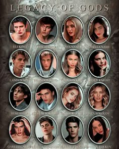 the twilight saga movie poster with all the characters