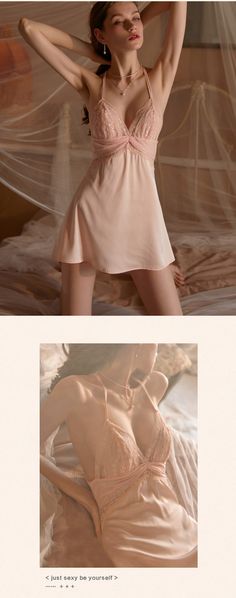 Summer Sleepwear, Satin Nightgown, Sheer Robe, Sleepwear Dress, Gift For Bride, Romantic Night, Silk Lingerie, Lace Slip, Romantic Style