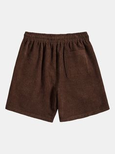 Get ready to turn heads with these Corduroy Solid Plain Beach Shorts. Crafted from soft and durable corduroy fabric, these shorts offer both comfort and style. The solid plain design adds a sleek and minimalist touch to your beach ensemble, making them a versatile choice for any occasion. The high-quality construction ensures long-lasting wear, while the elastic waistband provides a snug and adjustable fit. Specifications: Material: Polyester Package included: 1*Shorts Size Chart (inches): Size Paisley Shorts, Corduroy Fabric, Mens Swim Trunks, Plain Design, Blue Waves, Beach Shorts, Boxer Shorts, Man Swimming, Hip Length