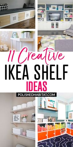 the top ten creative ikea shelf ideas