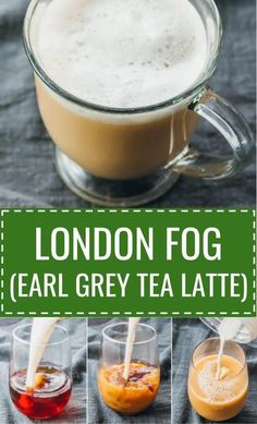 the london fog tea latte is an easy and delicious drink that's perfect for cold weather