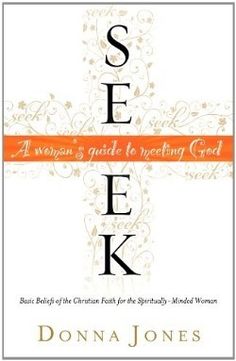 the book cover for seek, which is written in orange and white with an orange ribbon