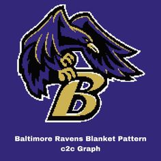 the baltimore raven's blanket pattern